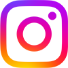 Logo von Instagram (Quadrat mit abgerundeten Ecken, darin ein Kreis und dazwischen oben rechts ein kleiner Punkt)