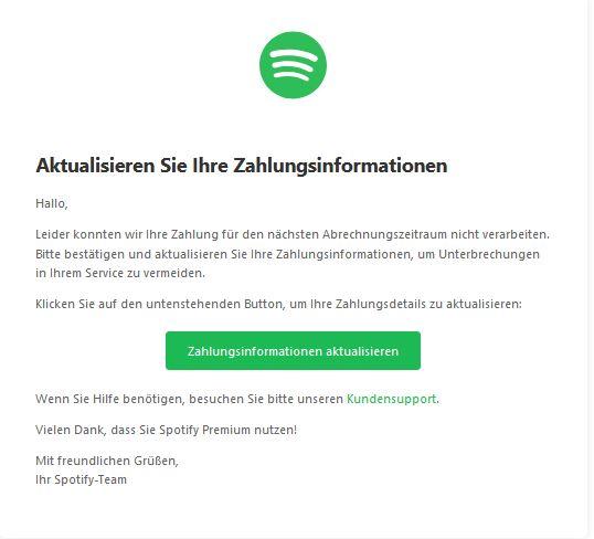 Screenshot Spotify